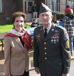 Mr. Robert Macon, grandson of Uncle Dave Macon, has served in three wars (World War II, Korea and Vietnam) and is another true 